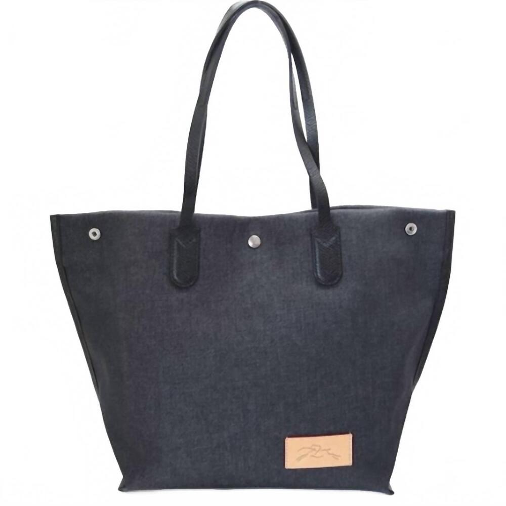 NEW LONGCHAMP essential open tote in denim